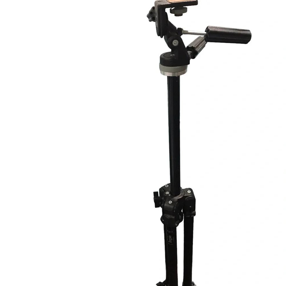 Bogen Manfrotto 3211 Professional Camera Tripod 24-67” anodized legs /3029 Head